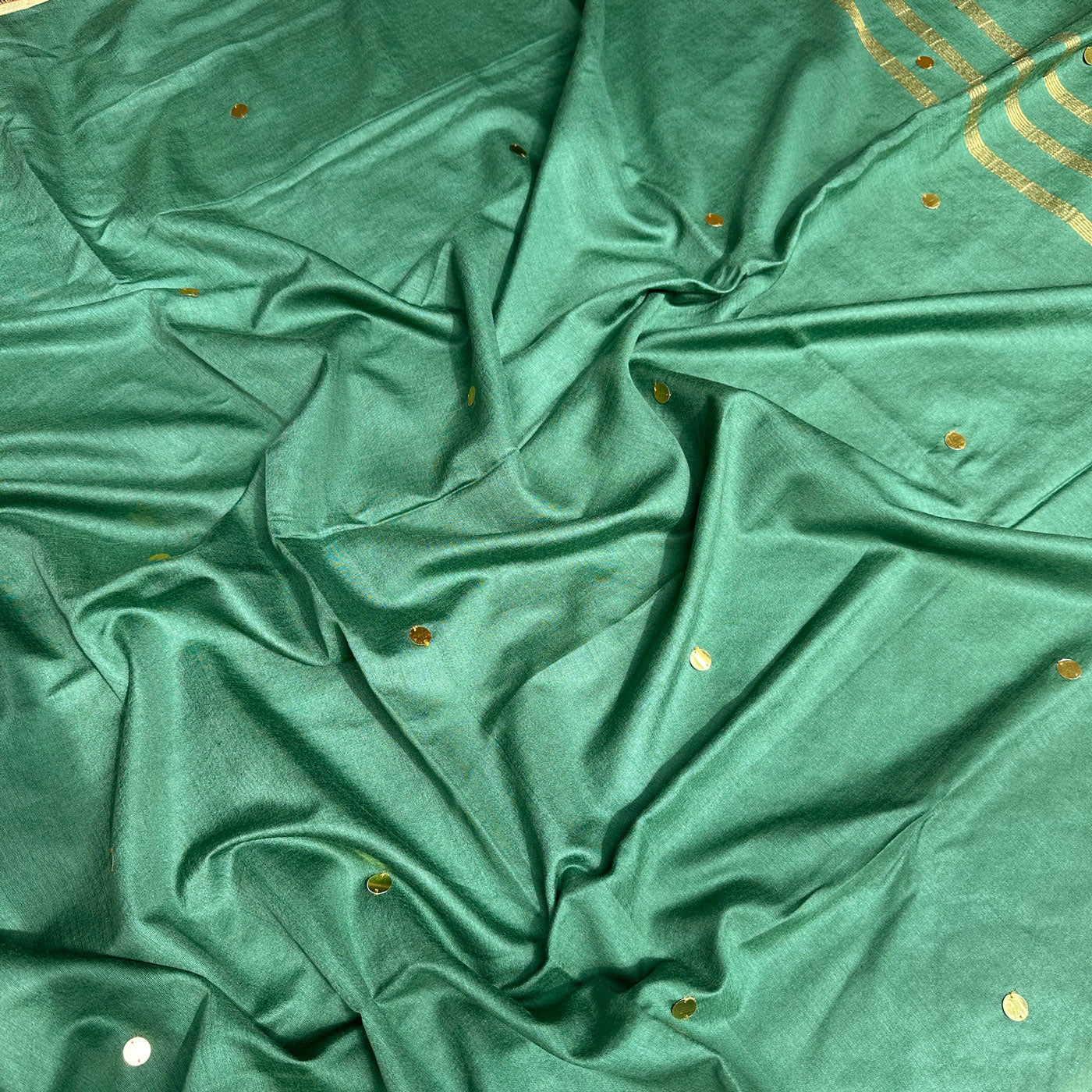 Janam Taara Cotton Silk Sequins Saree