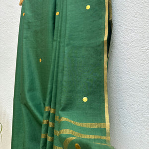 Janam Taara Cotton Silk Sequins Saree