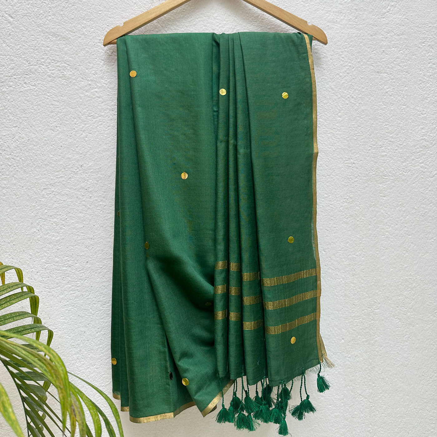 Janam Taara Cotton Silk Sequins Saree