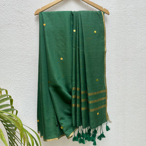 Janam Taara Cotton Silk Sequins Saree