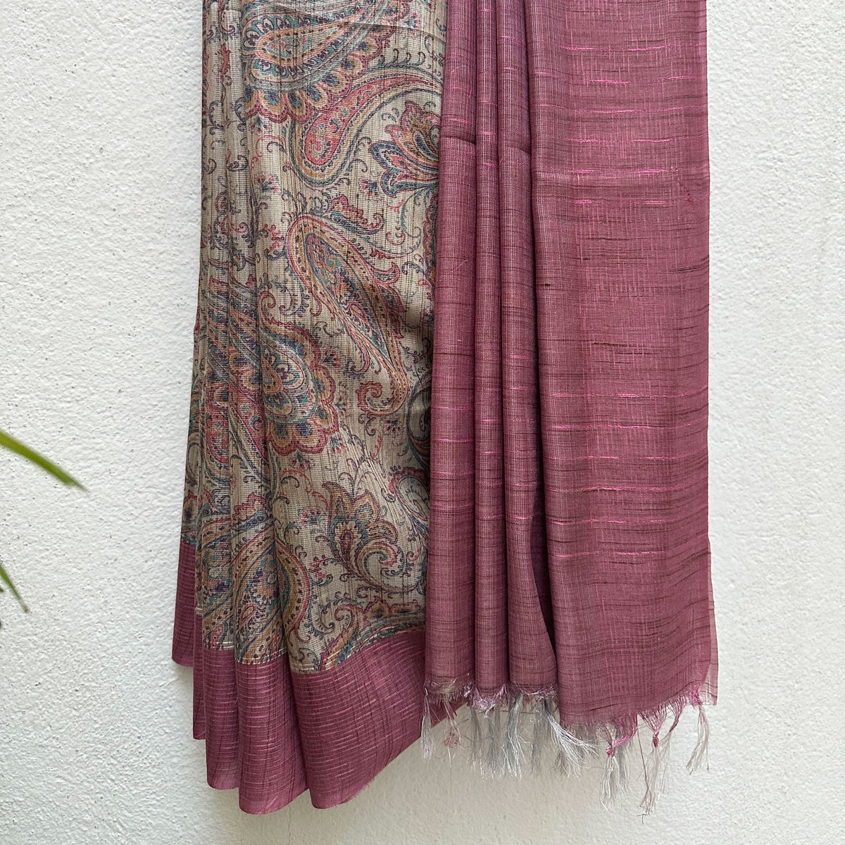 Kairi Digital Printed Cotton Tissue Saree