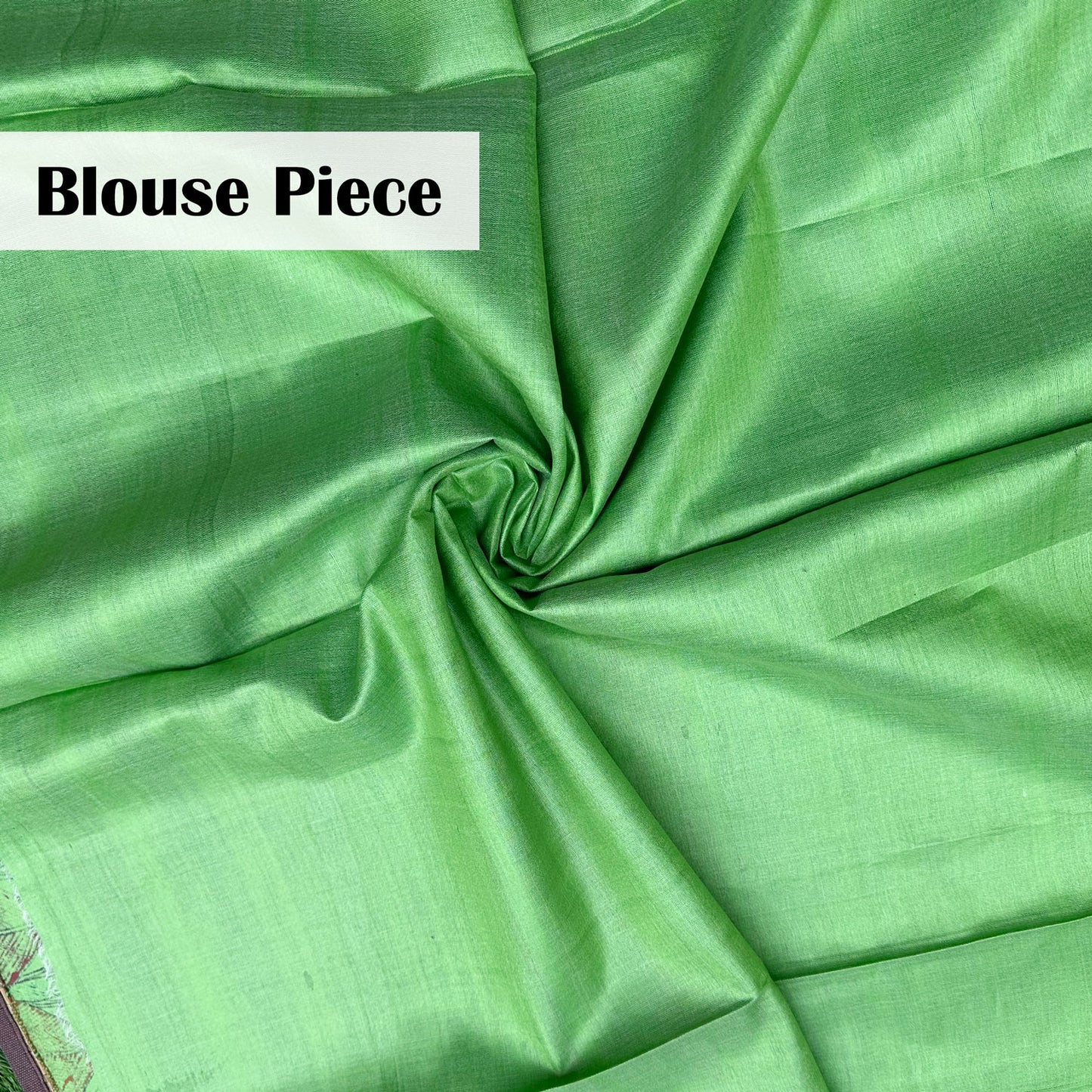 Kalakriti Handpainted Madhubani - Handwoven Tussar Silk Saree