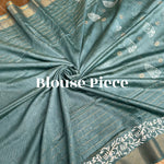 Load image into Gallery viewer, Ketaki Handblock Printed Cotton Silk Saree
