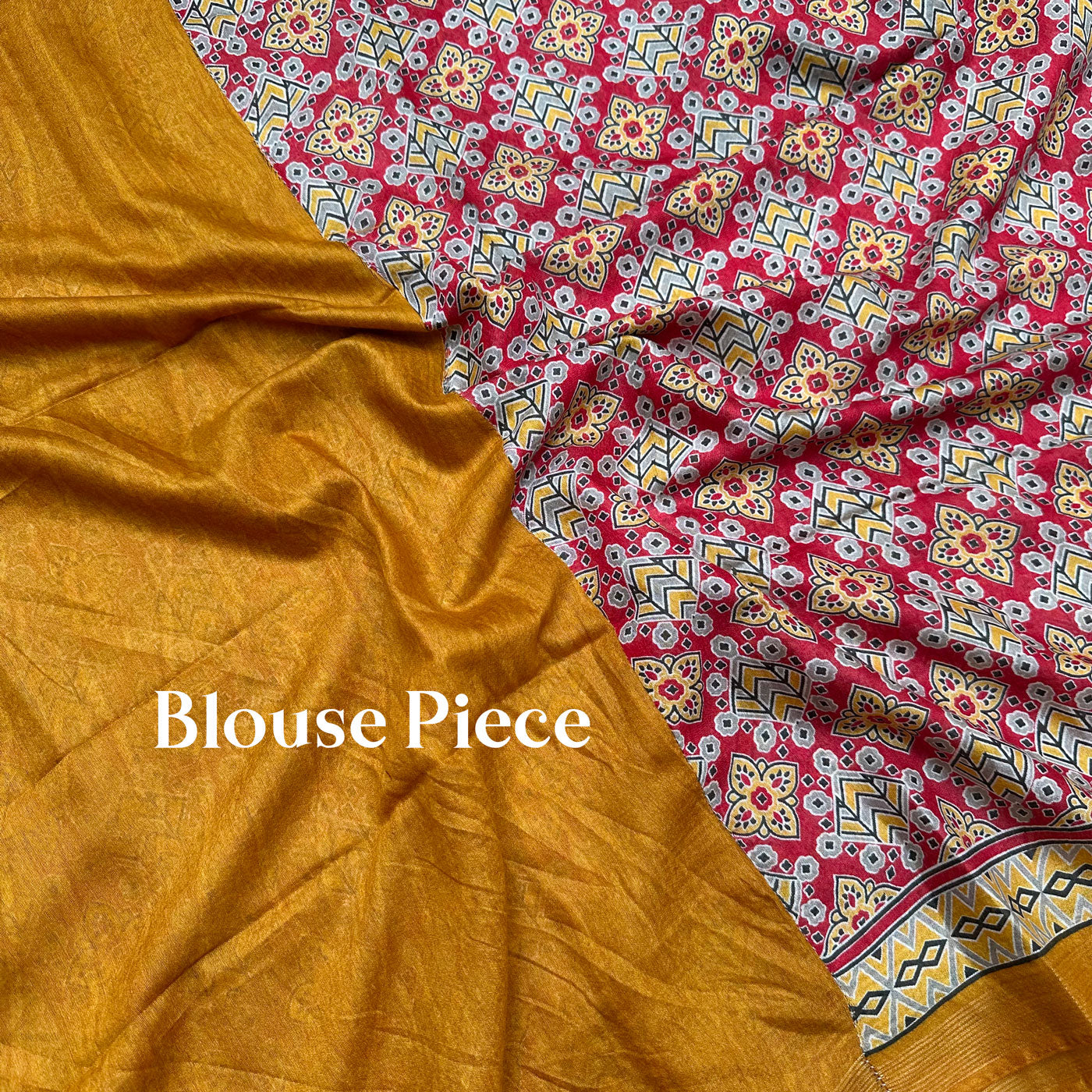 Kolam Cotton Viscose Printed Saree