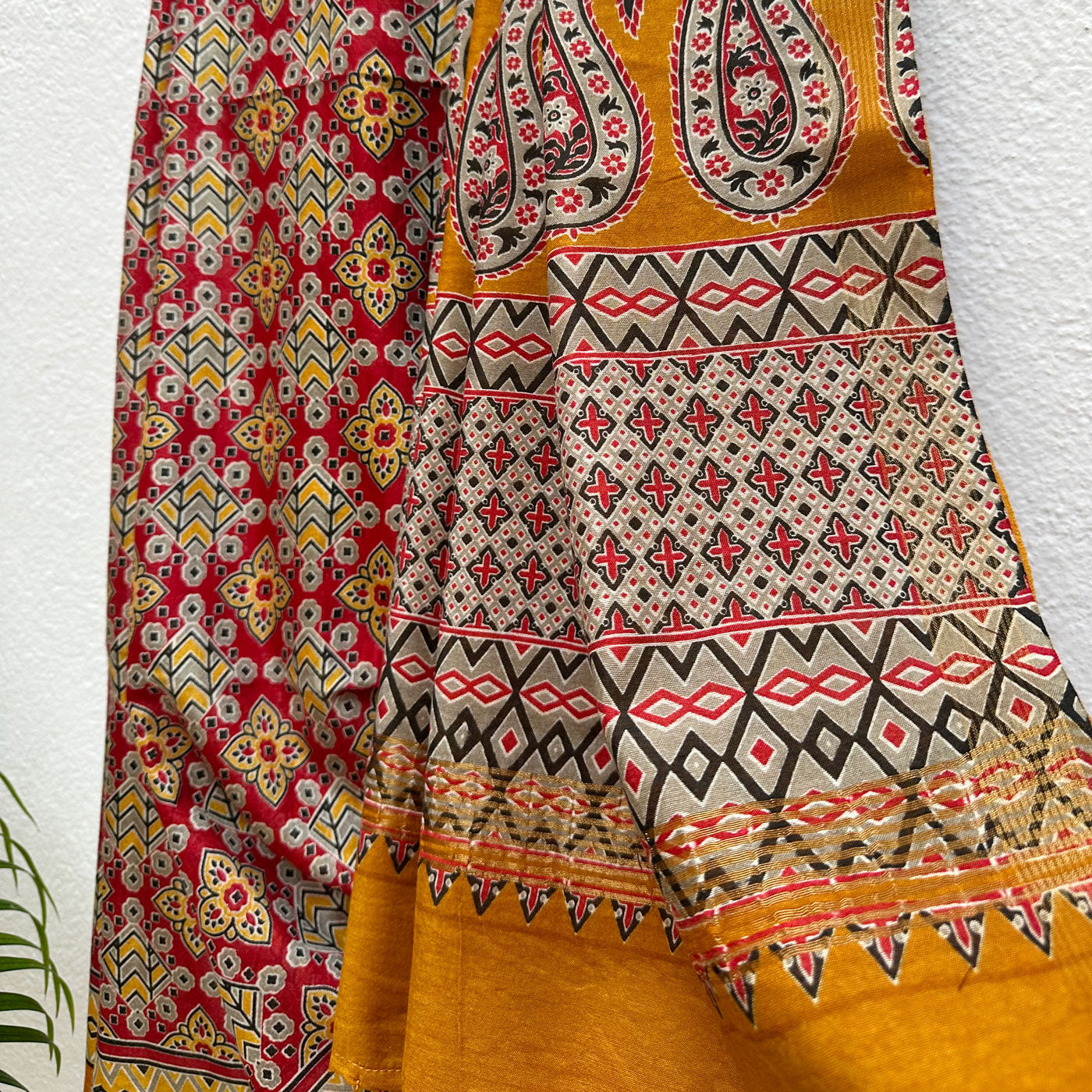 Kolam Cotton Viscose Printed Saree