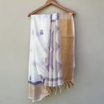 Load image into Gallery viewer, Kritika Handblock Printed Cotton Silk Saree
