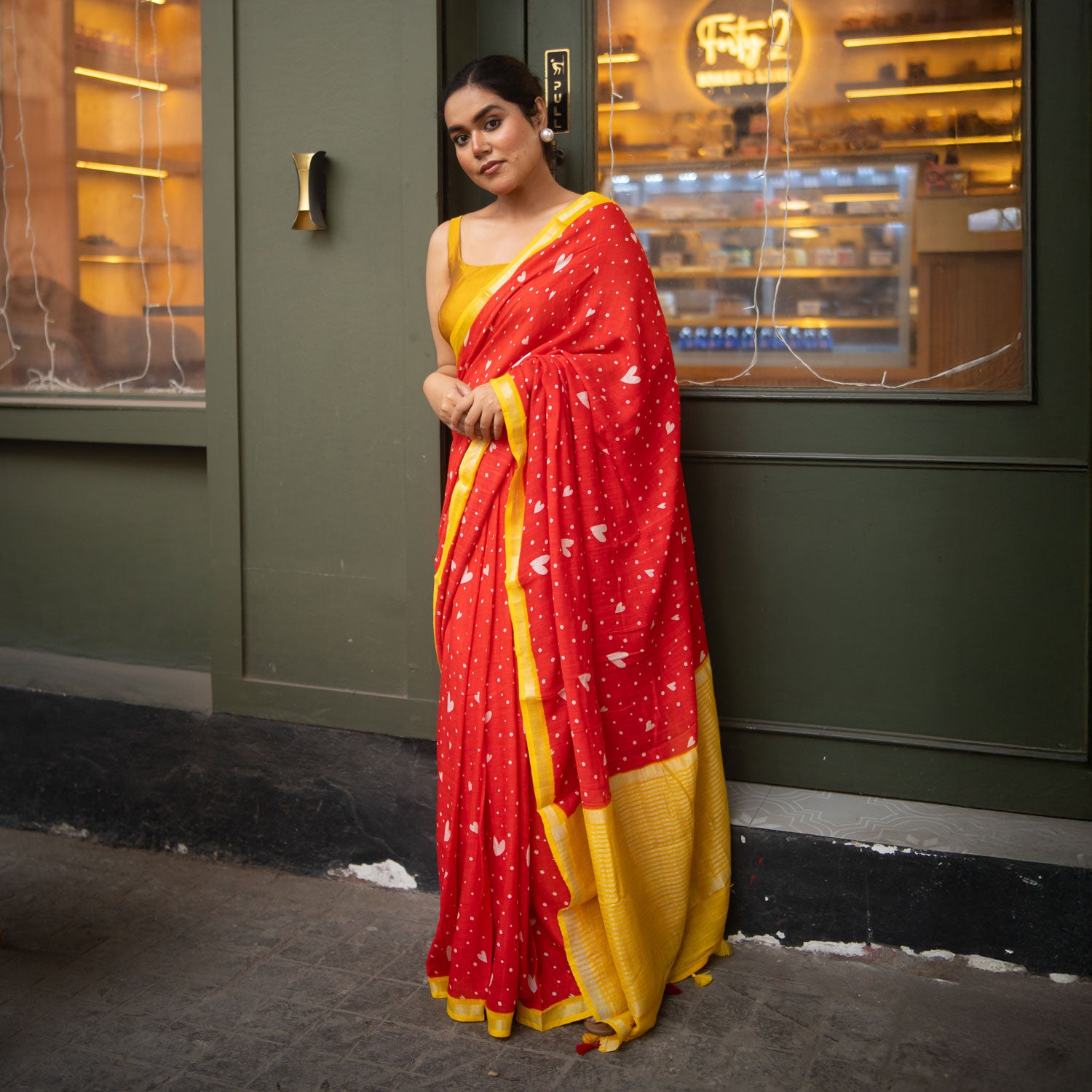 Laal Ishq Cotton Saree