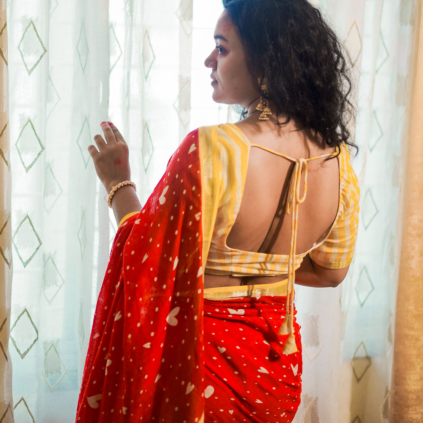 Laal Ishq Cotton Saree