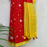 Load image into Gallery viewer, Laal Ishq Cotton Saree
