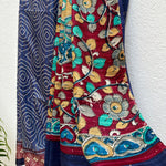 Load image into Gallery viewer, Le Rouge Kalamkari Night Cotton Viscose Printed Saree
