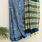 Load image into Gallery viewer, Love Letter Cotton Saree
