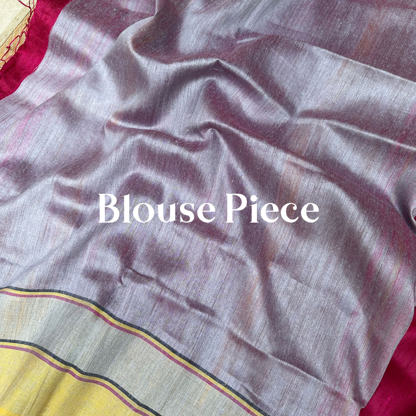 Madhu Sarang Handwoven Tussar Dupion Silk Saree