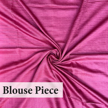 Magenta Spreen Cotton Silk Saree
