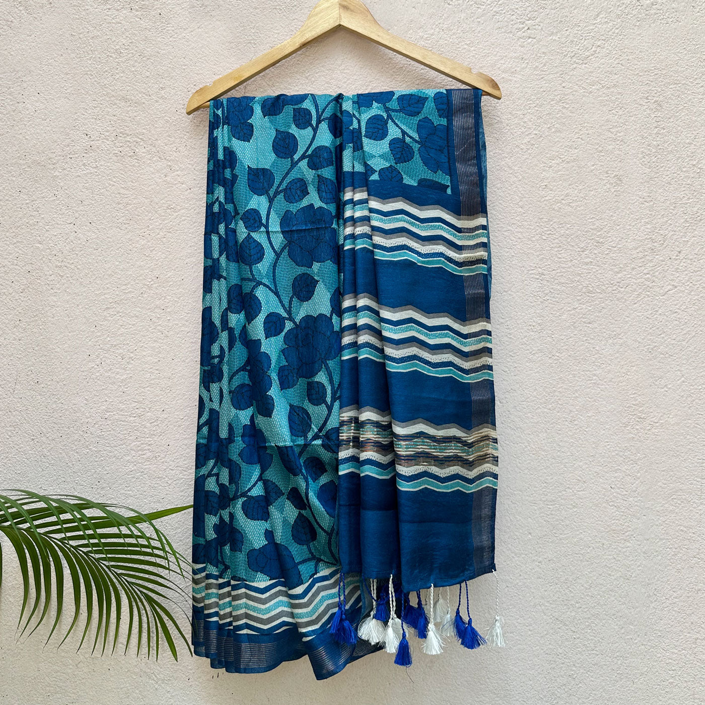 Magnolia Cotton Viscose Printed Saree