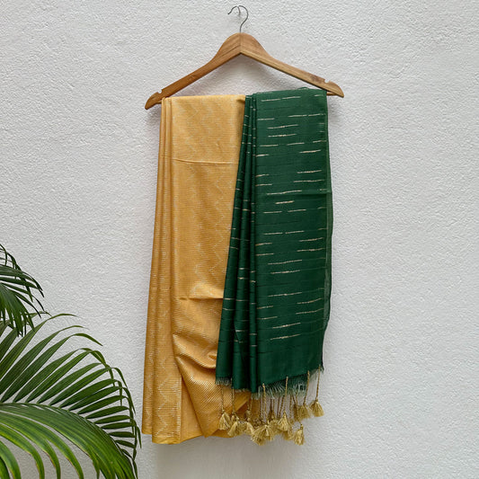 Mango Mojito Cotton Viscose Silk Saree