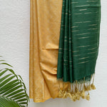 Load image into Gallery viewer, Mango Mojito Cotton Viscose Silk Saree
