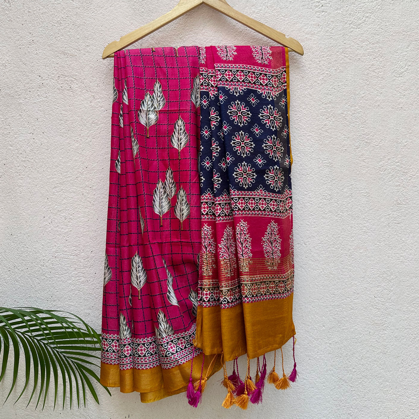 Maple Cotton Viscose Printed Saree