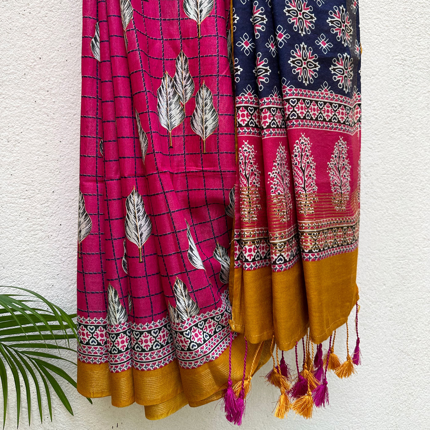 Maple Cotton Viscose Printed Saree