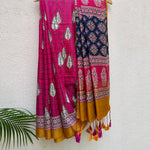 Load image into Gallery viewer, Maple Cotton Viscose Printed Saree
