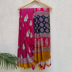 Load image into Gallery viewer, Maple Cotton Viscose Printed Saree
