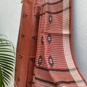 Martini Cotton Metallic Saree