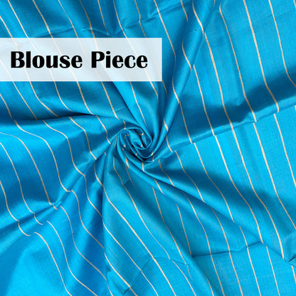 Meghdoot Handpainted Madhubani - Handwoven Tussar Silk Saree