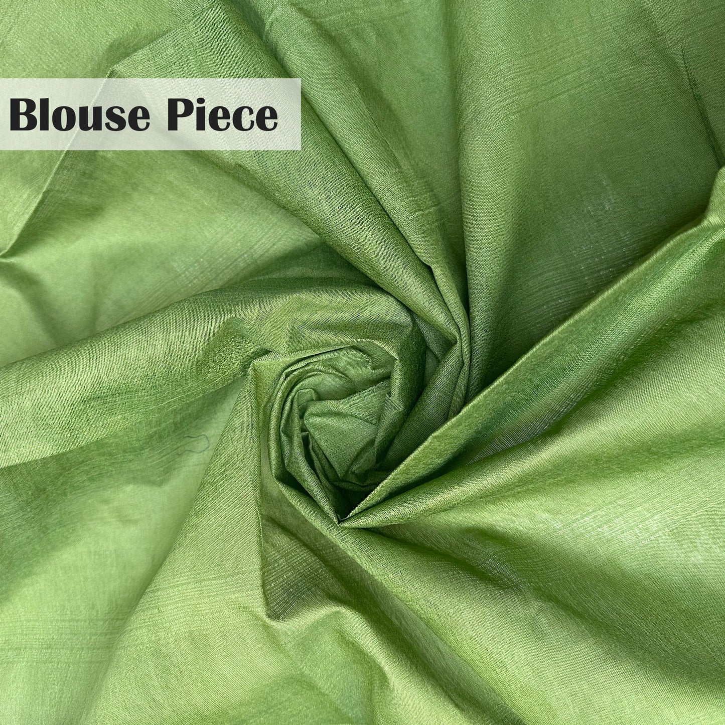 Mehendi Hues Cotton Silk Saree