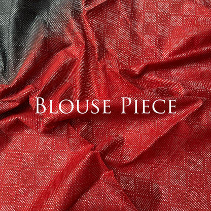 Meteorite Strike Cotton Viscose Silk Saree