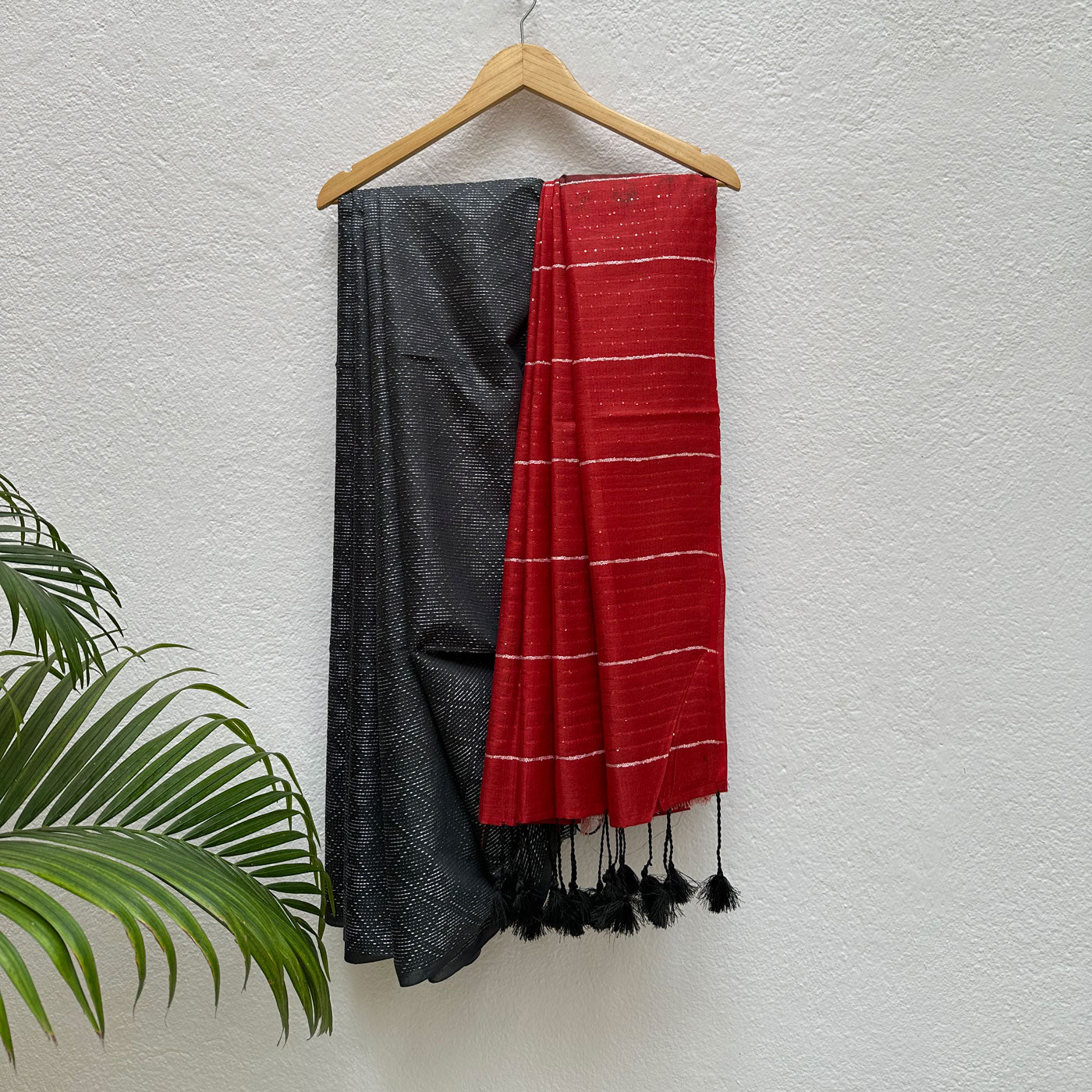 Meteorite Strike Cotton Viscose Silk Saree