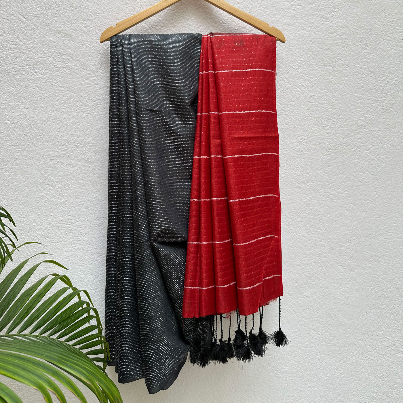 Meteorite Strike Cotton Viscose Silk Saree