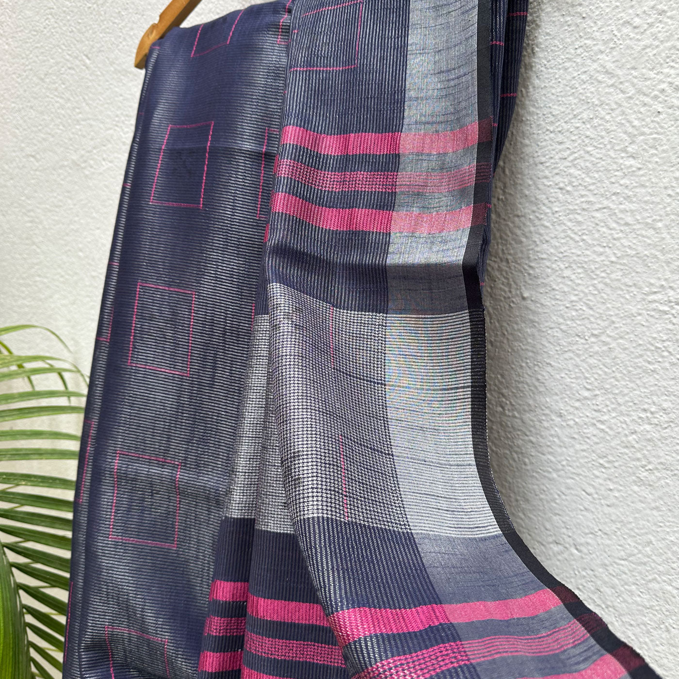 Midnight Lighting Cotton Metallic Saree