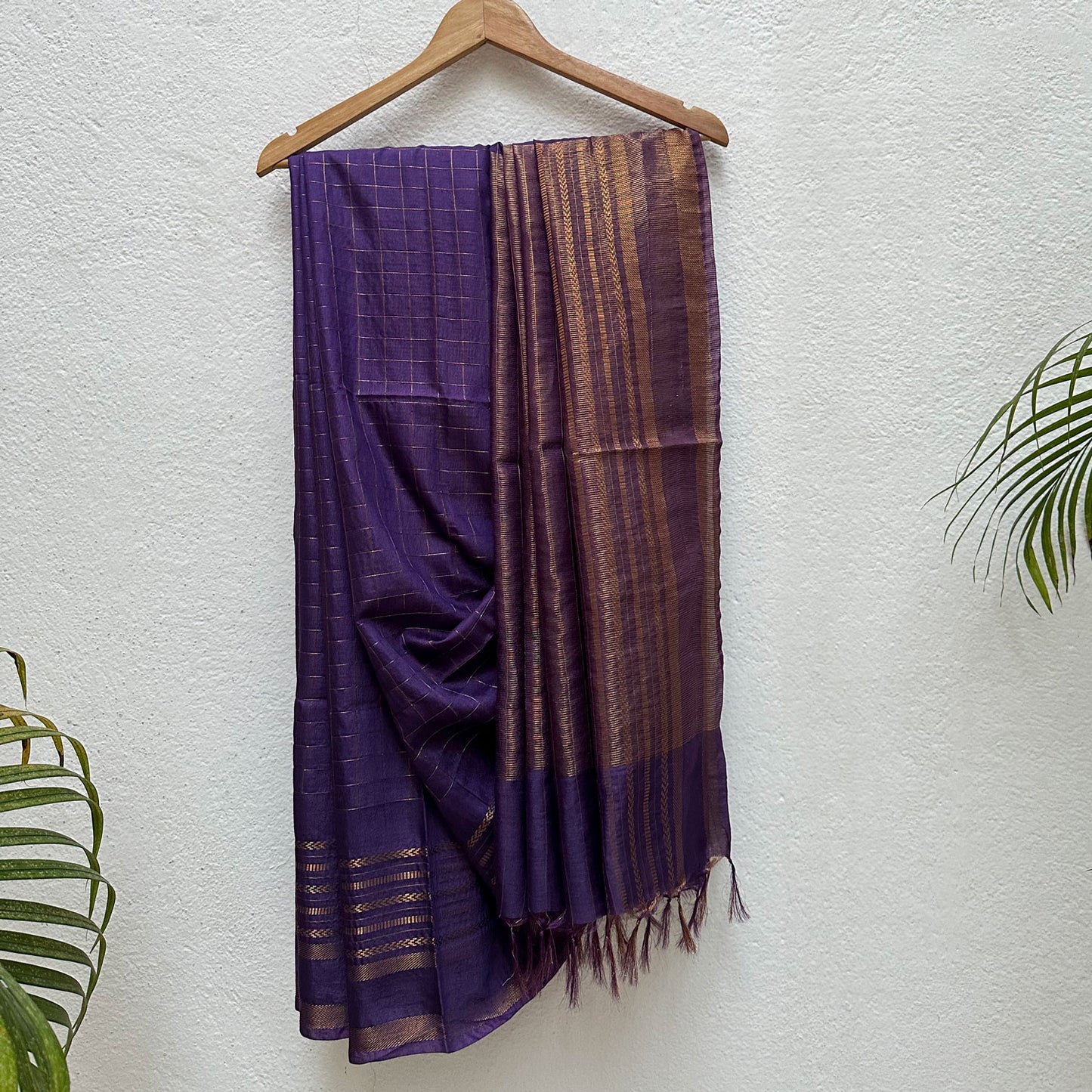 Mohe Rang De Cotton Silk Saree with Printed Blouse
