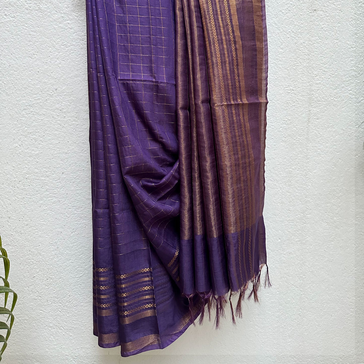 Mohe Rang De Cotton Silk Saree with Printed Blouse
