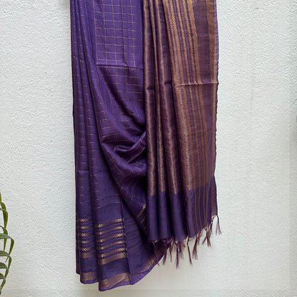 Mohe Rang De Cotton Silk Saree with Printed Blouse
