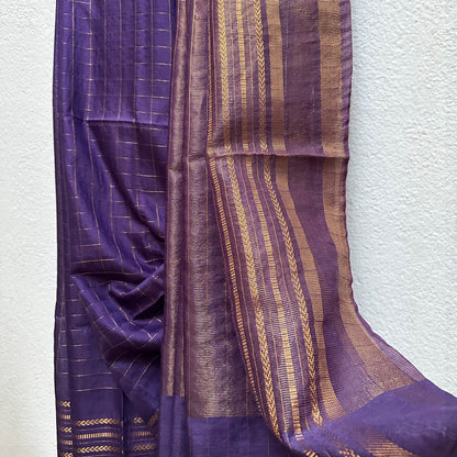 Mohe Rang De Cotton Silk Saree with Printed Blouse