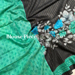 Load image into Gallery viewer, Moonless Night Cotton Silk Printed Saree
