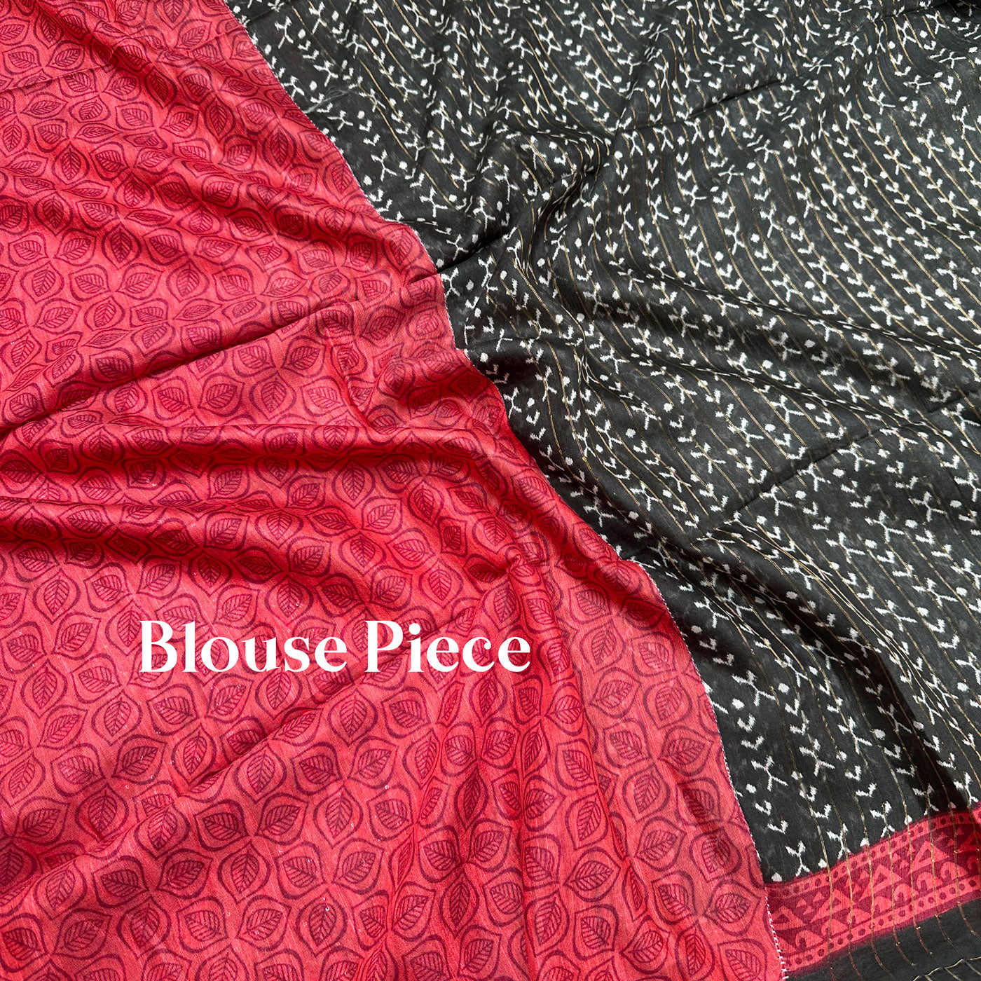 Moonless Night Cotton Viscose Printed Saree