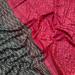 Load image into Gallery viewer, Moonless Night Cotton Viscose Printed Saree
