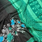 Load image into Gallery viewer, Moonless Night Cotton Silk Printed Saree
