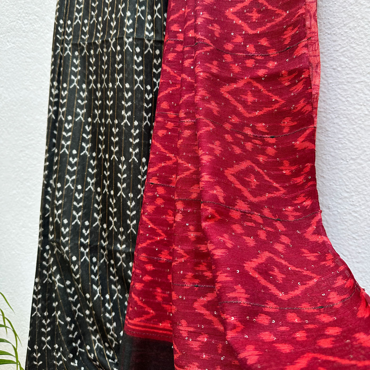 Moonless Night Cotton Viscose Printed Saree