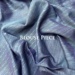Load image into Gallery viewer, Moonscape Cotton Bamboo Silk Saree
