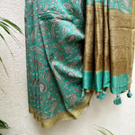 Load image into Gallery viewer, Mrig Printed Chanderi Silk Saree
