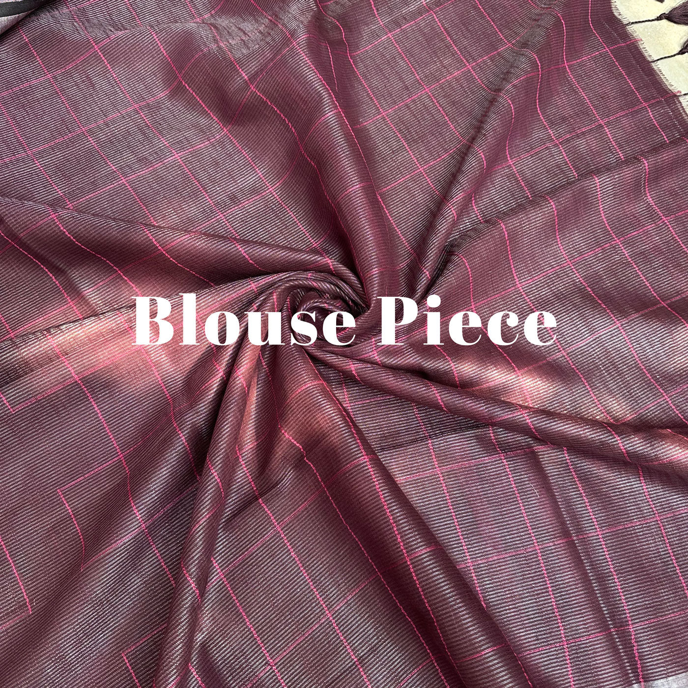 Mulberry Cotton Metallic Saree