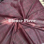 Load image into Gallery viewer, Mulberry Cotton Metallic Saree
