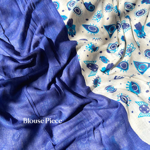 Nazar Buta Cotton Saree
