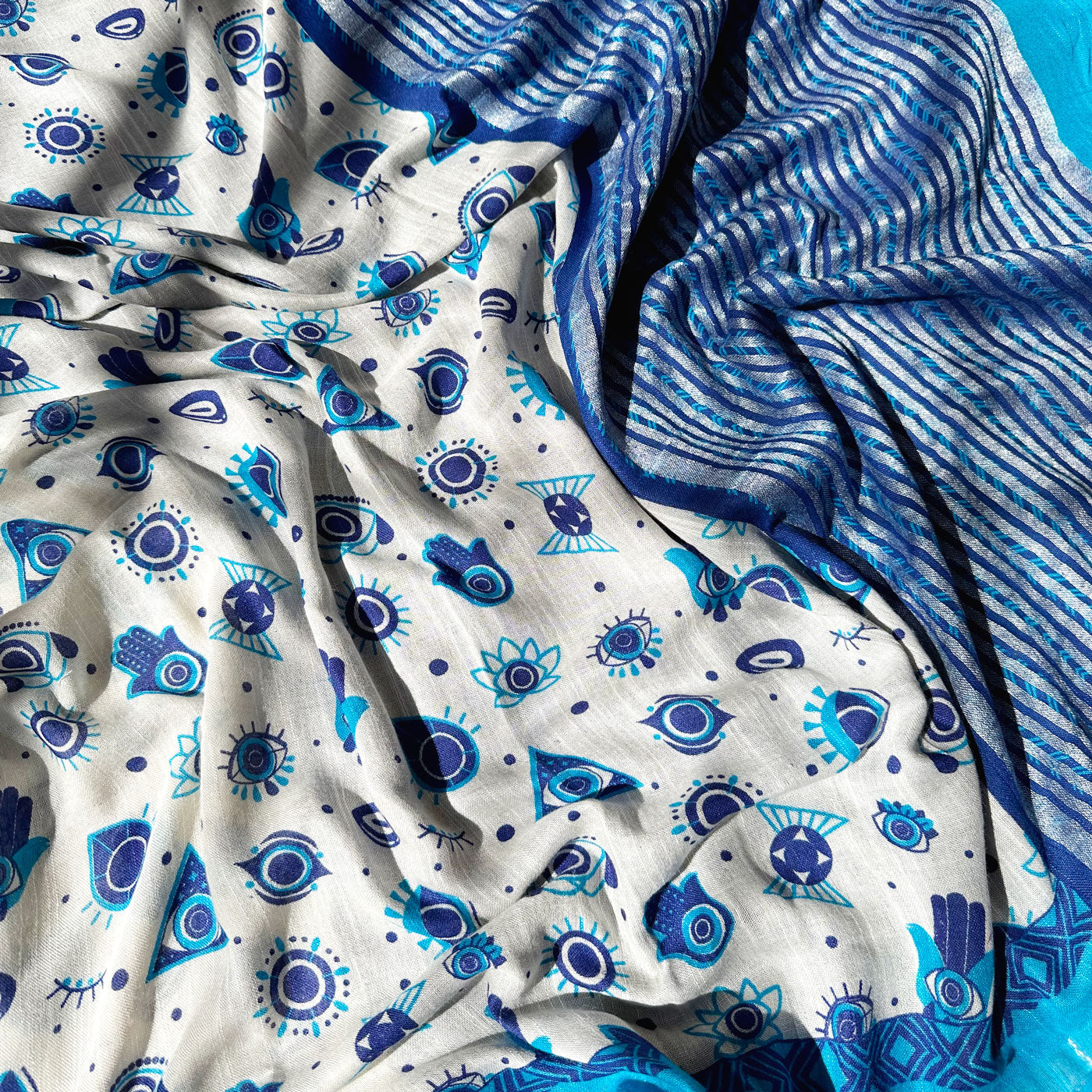 Nazar Buta Cotton Saree