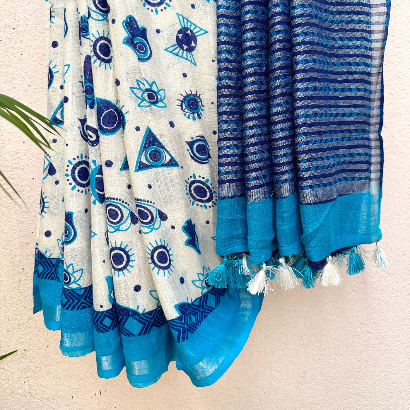 Nazar Buta Cotton Saree
