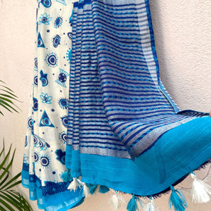 Nazar Buta Cotton Saree