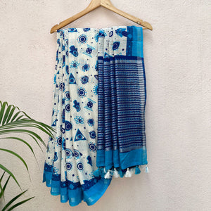 Nazar Buta Cotton Saree
