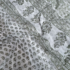Neerja Handblock Kota Doria Saree